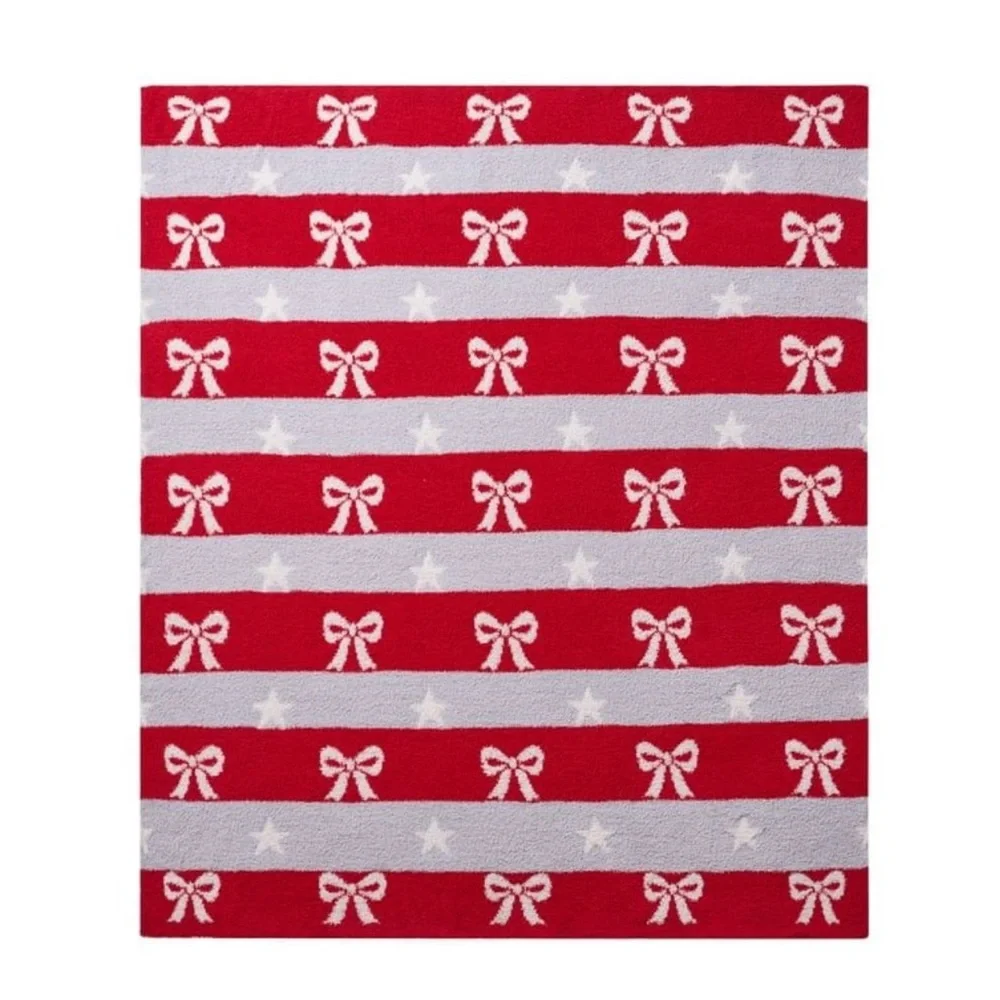 My Texas House Bows and Stars Throw, Red/White/Blue - Walmart 2026